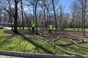 Landscape workers
